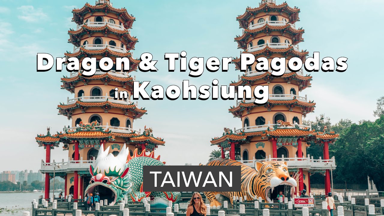 Dragon and Tiger Pagodas - Kaohsiung, Taiwan