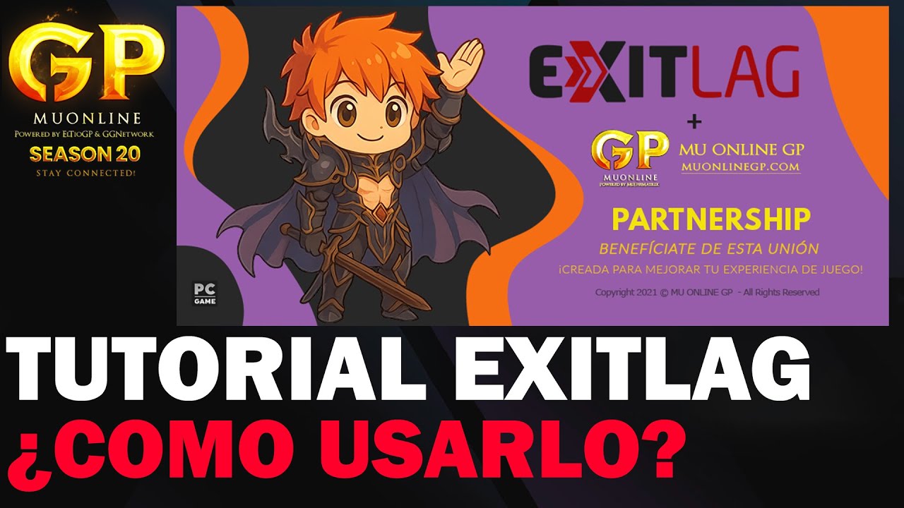 MUGP PARTNERSHIP CON EXITLAG GRATIS TUTORIAL!💯🔥 - MuGP S20.1.3