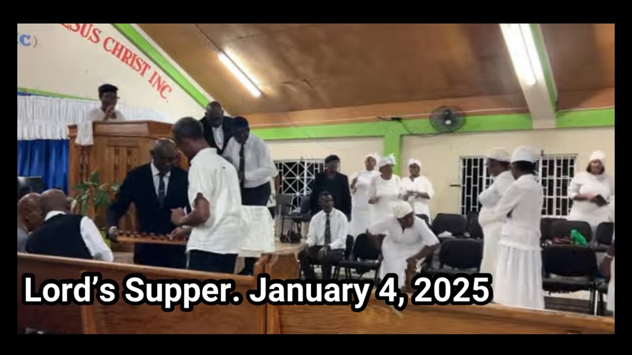 Lord’s Supper. January 4, 2026