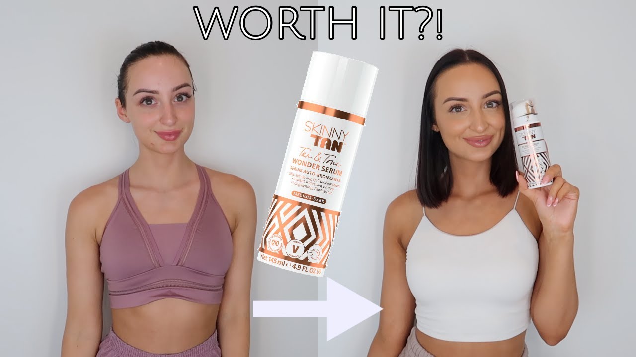 Skinny Tan Wonder Serum Honest Review + Demo + First Impression | Self Tanner Review