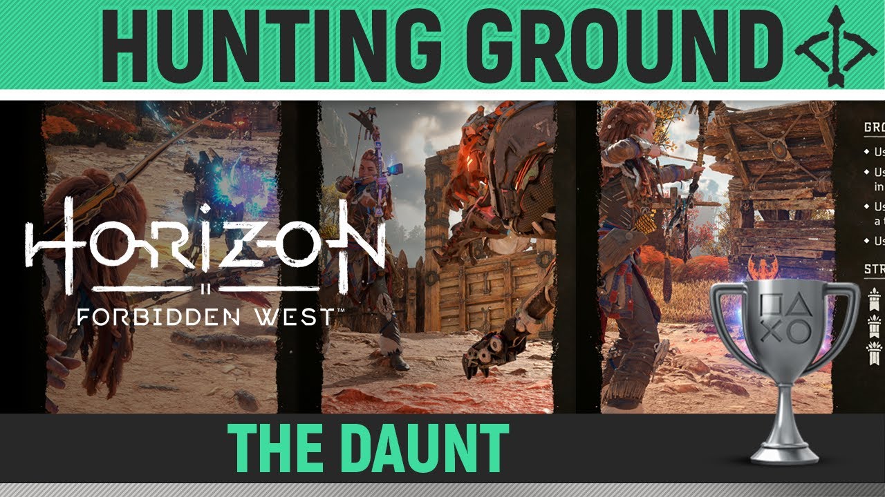 Horizon Forbidden West - Hunting Ground Trials: The Daunt 🏆 Location & Walkthrough Guide