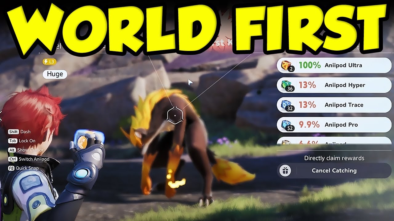 WORLD FIRST BLAZEN CATCH IN ANIIMO? Aniimo Beta 2 Gameplay