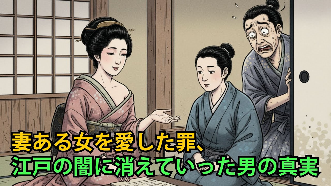 妻ある女を愛した罪、江戸の闇に消えていった男の真実| 野談 | 伝説 | 昔話 | 説話 | 民話