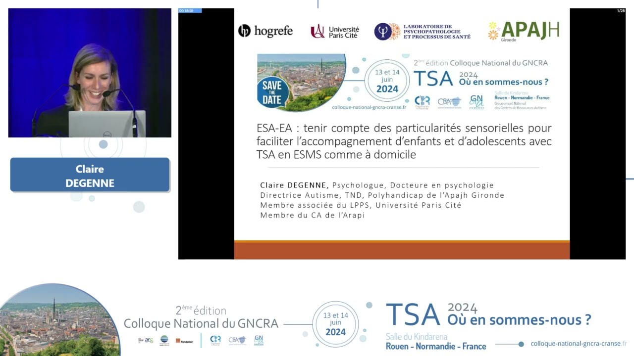 Thématique investigation des particularités sensorielles et perceptives : nouveaux dispositifs
