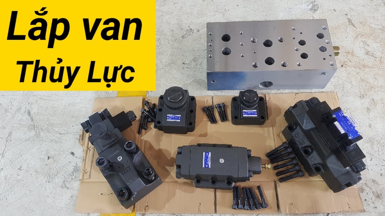 Lắp Giáp Van Thuỷ Lực Cho Khách Hàng - THUỶ LỰC HAY