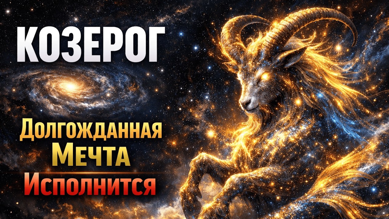 КОЗЕРОГ: ТЫ БУДЕШЬ СЧАСТЛИВ! 24 ФЕВРАЛЯ исполнится то, о чем ты молился годами. Гороскоп