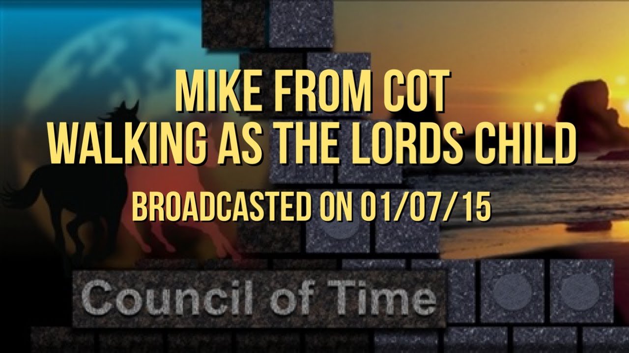 Walking As The Lord's Child 1:7:15