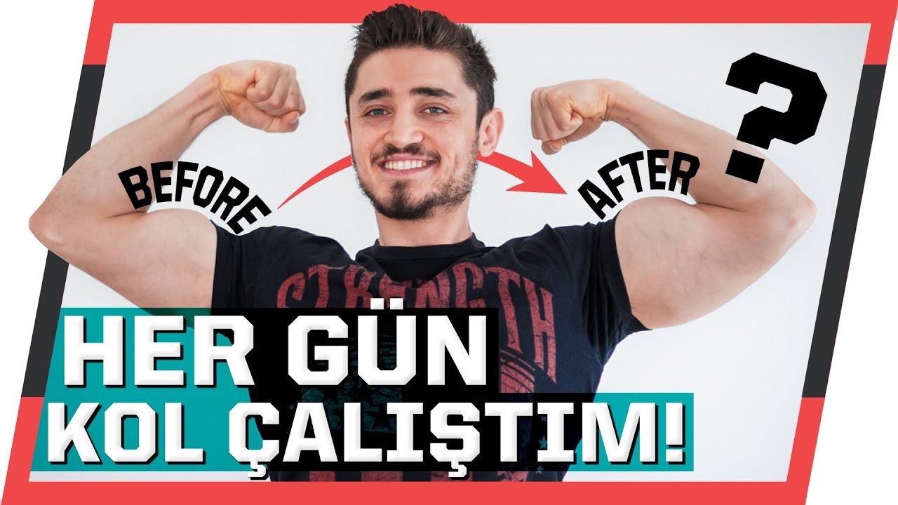1 AY HER GÜN KOL ÇALIŞTIM! (KAÇ CM BÜYÜDÜ?)