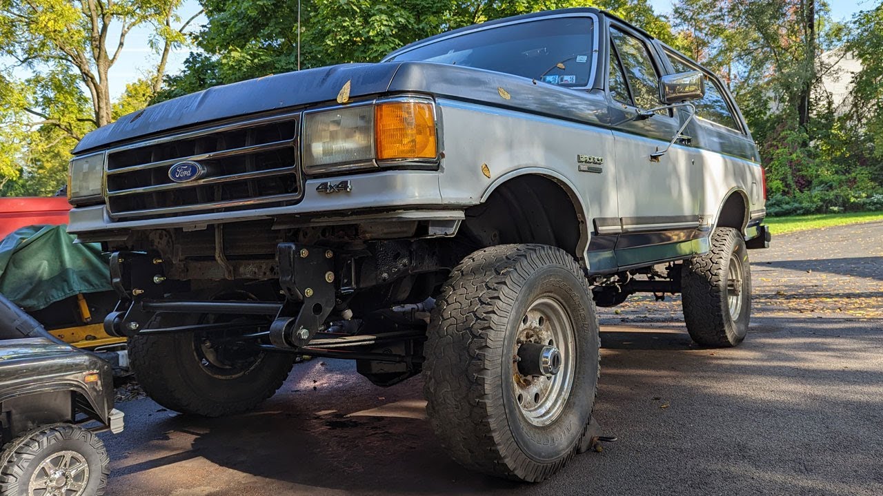 Однотонный Bronco, часть 2 &mdash; проектирование тяговой балки