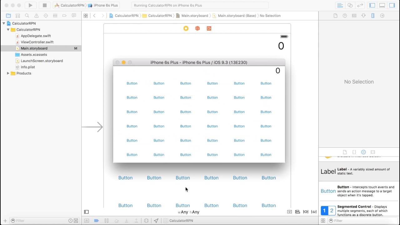 How to create an RPN Calculator using Swift in Xcode