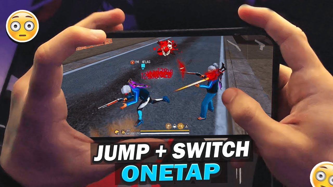 Jump + Switch OneTap Headshot Trick 
