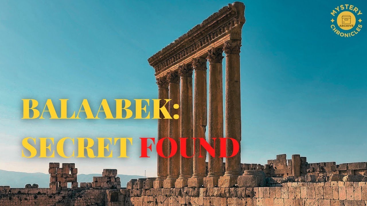 Baalbek's Impossible Construction Finally Explained