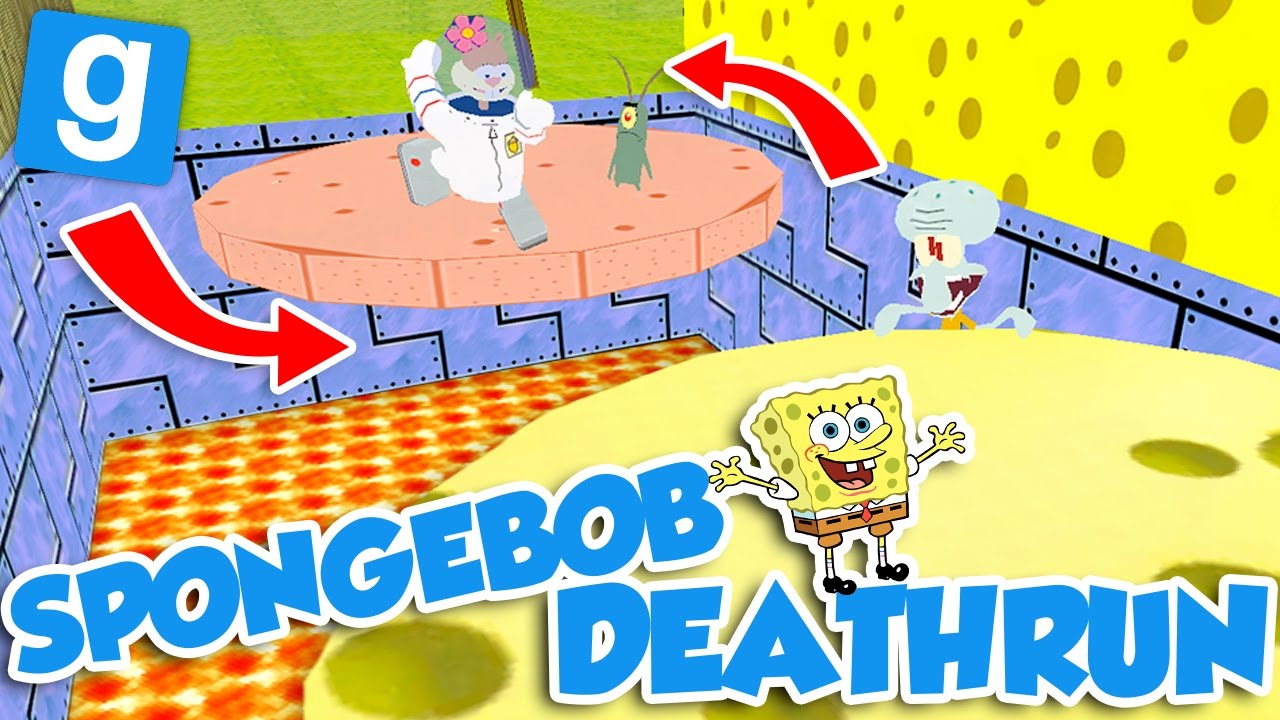 Gmod ITA - Corsa ad ostacoli nel mondo di Spongebob!! - W/SpJockey