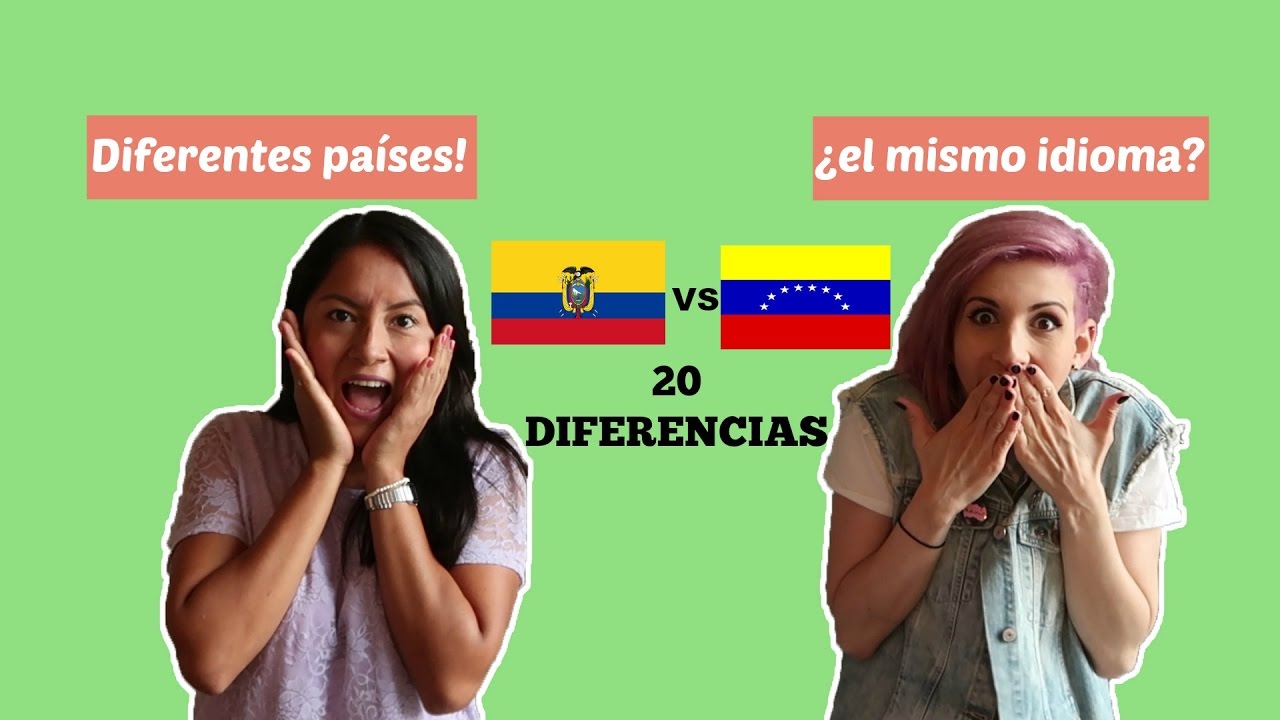 ¿Un mismo idioma? - 20 diferencias del español | Quicha Rocio ft. Ninah Mars