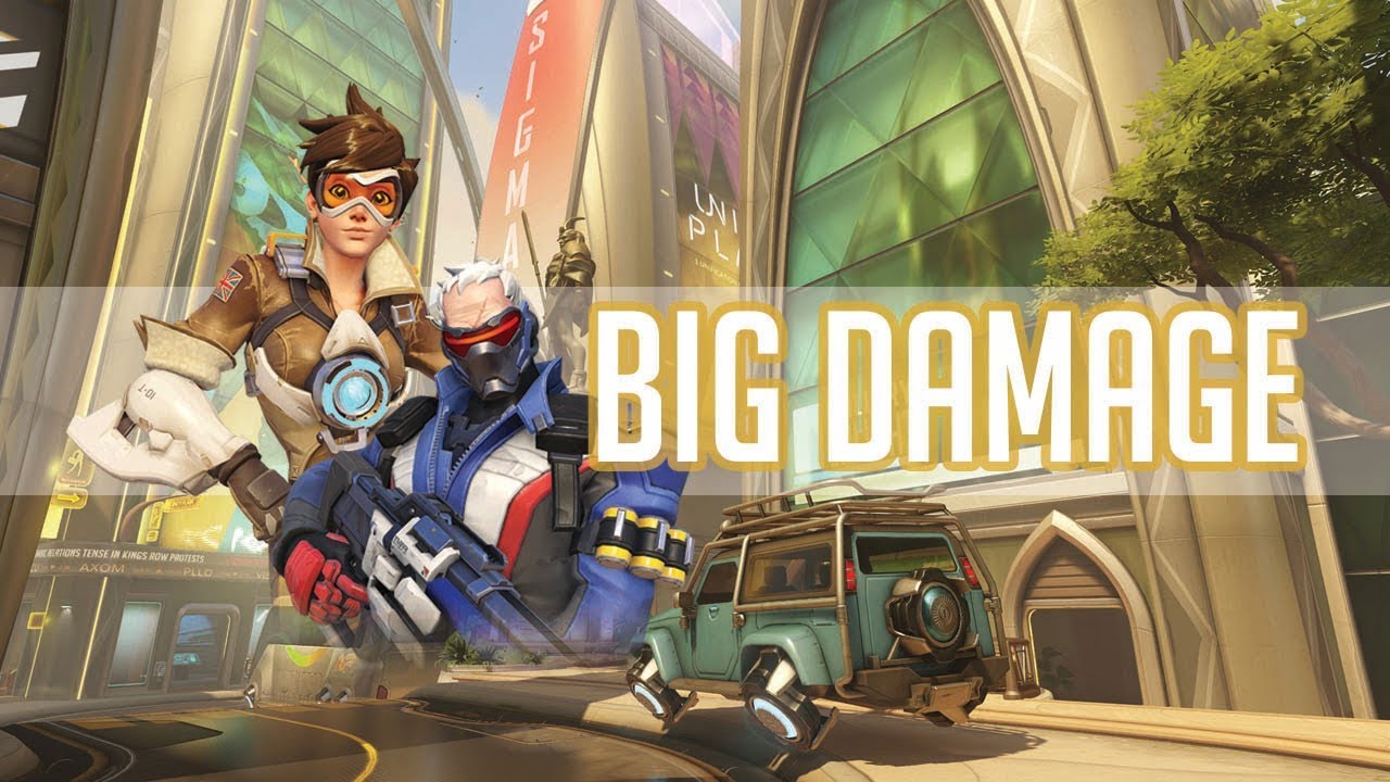 Overwatch - Kabaji Huge Damage Soldier 76 & McCree