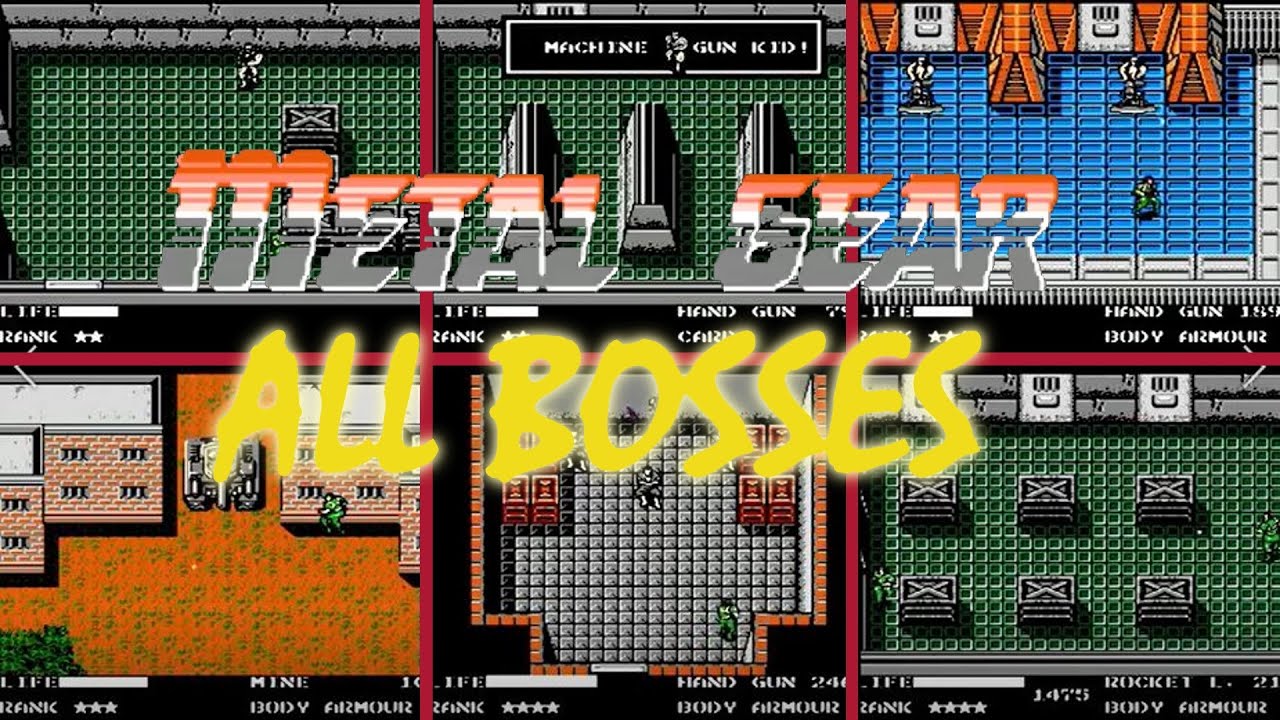 Metal Gear (NES): All Bosses