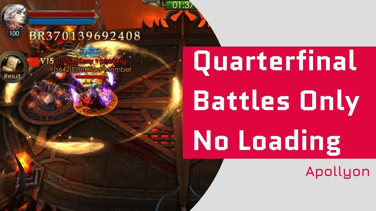 Cross Server War Quarterfinal - No Loading Battle Only - S130 - Legacy Of Discord