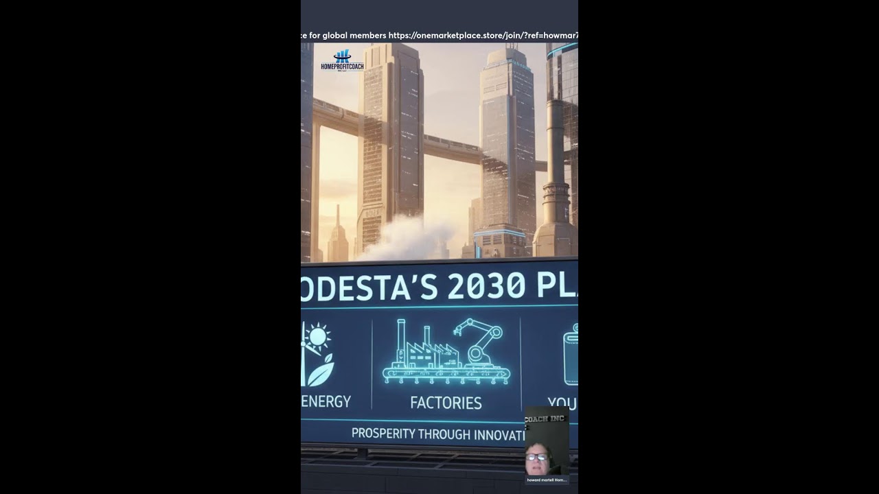 Podesta’s 2030 Plan: Clean Energy, Factories & Your Wallet 📱