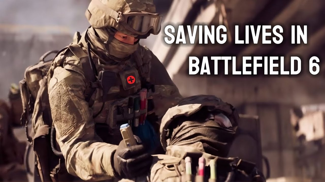 Saving Life's as the Medic in Battlefield 6 | No Commentary