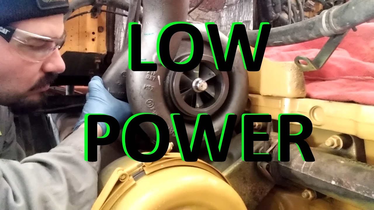 Cat Diesel Engine Low Power Troubleshooting.
