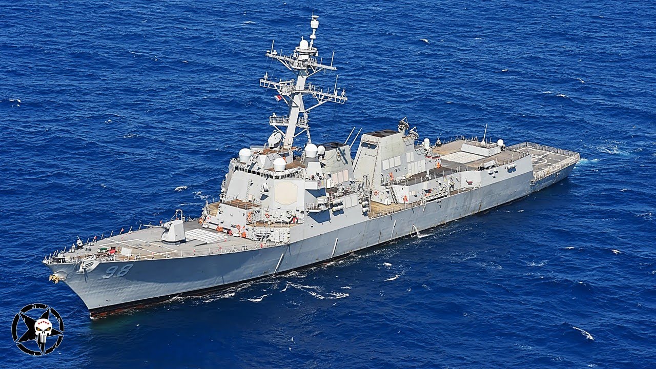The Guided-missile Destroyer USS Forrest Sherman (DDG 98) in Frontier Sentinal
