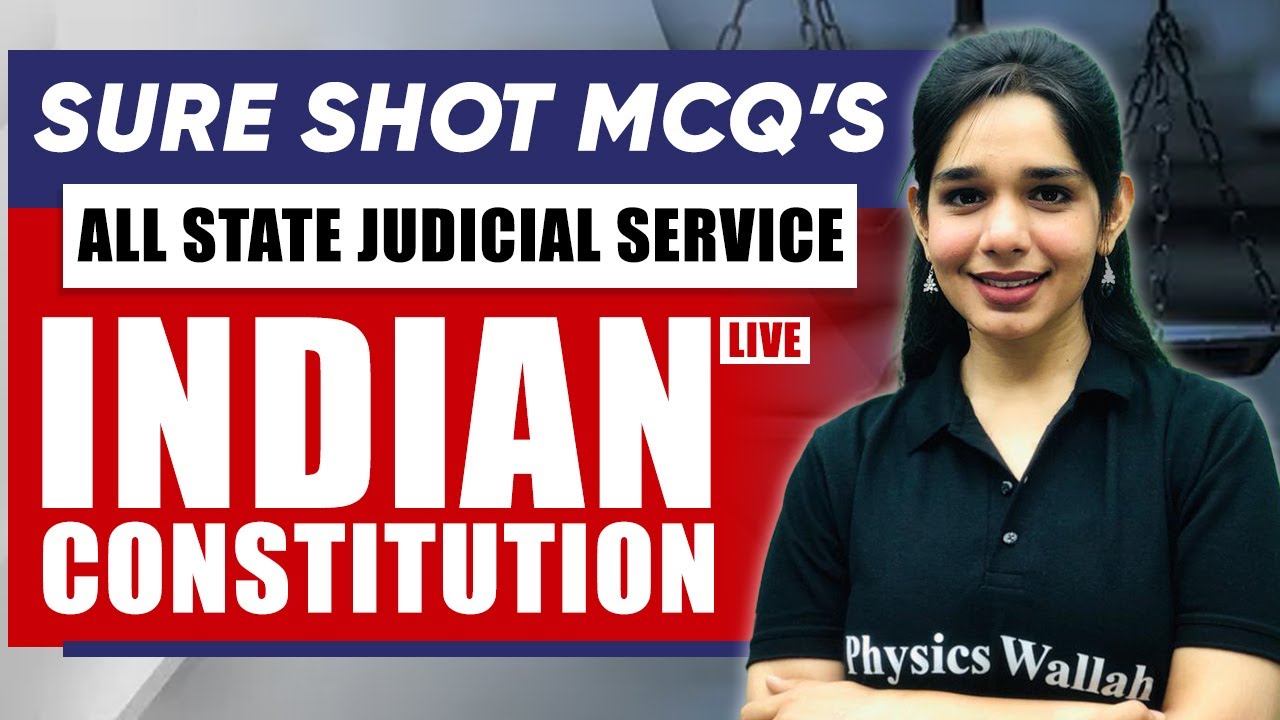 Indian Constitution Sure Shot MCQs | Bihar Judicial Service | BJS Exam Preparation