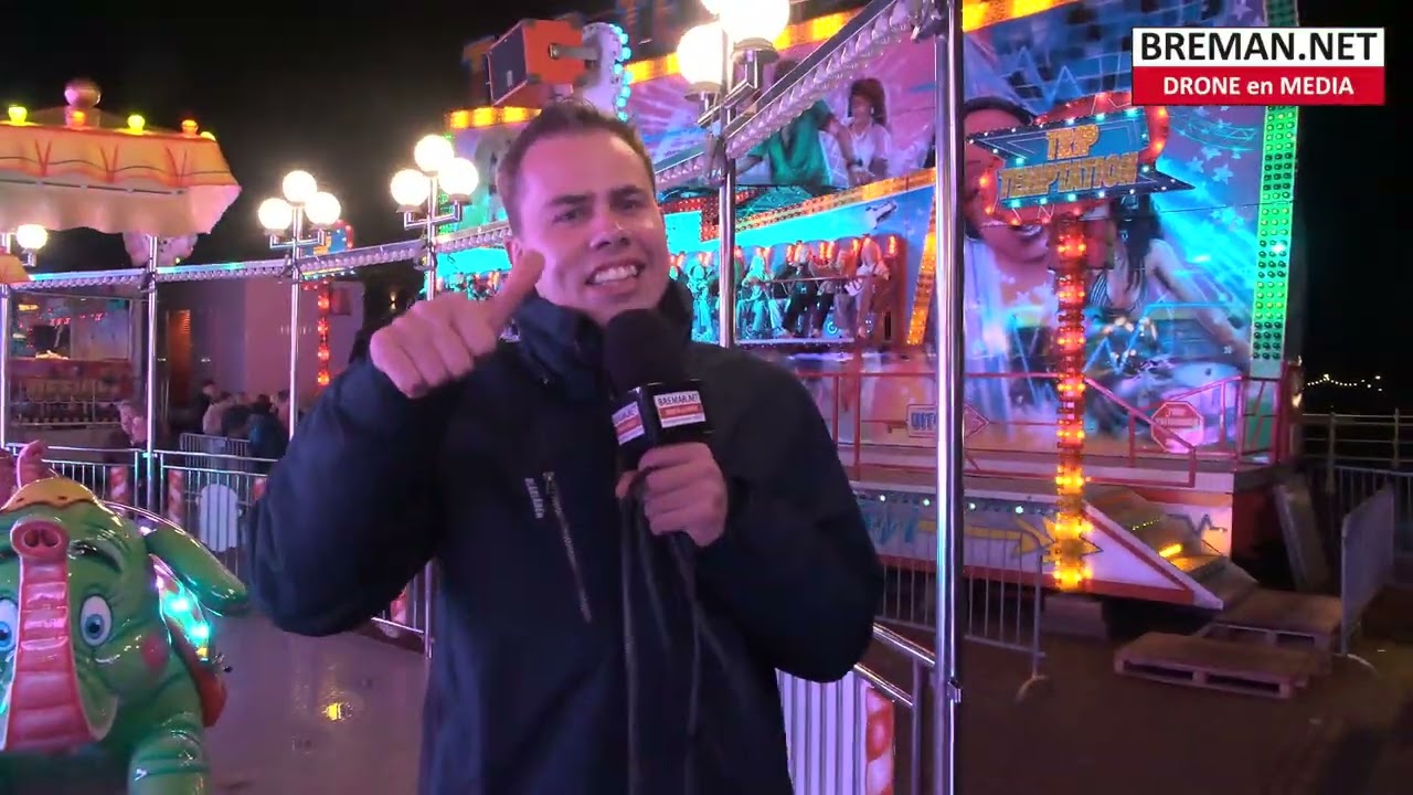 16-10-2025 Wij gingen de Biestemerk kermis over in Genemuiden