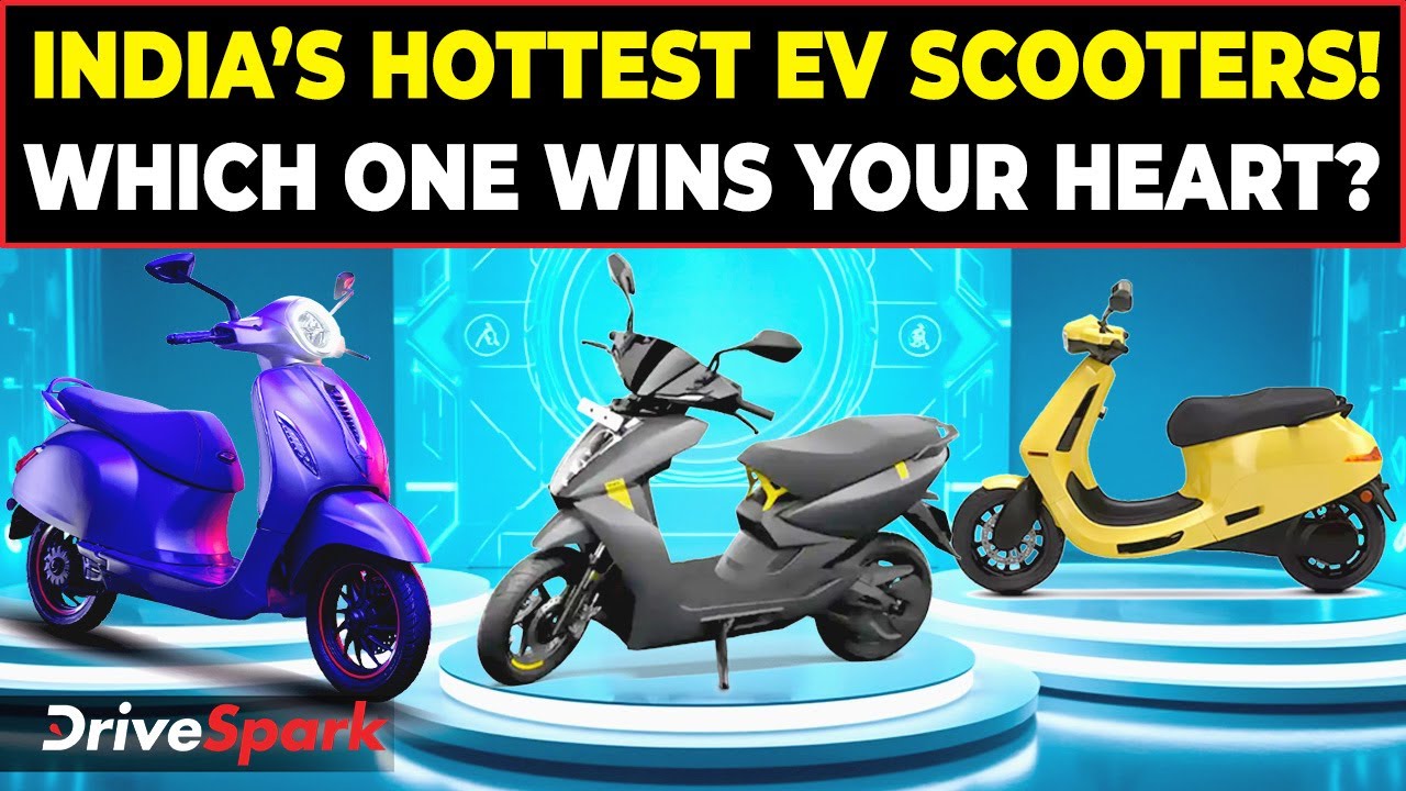 Top 5 Best Selling EV Scooters in India 2025 | Price, Range & Features