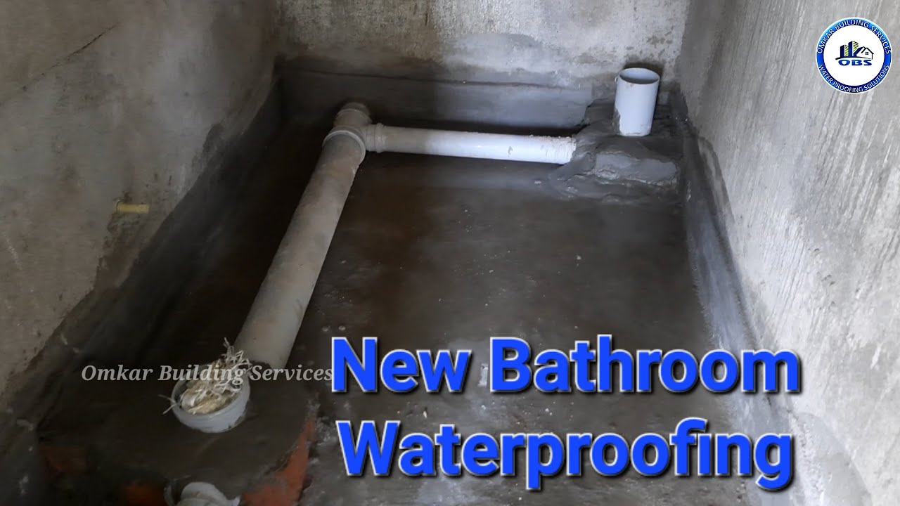 New Bathroom Waterproofing | Constraction Toilet Waterproofing