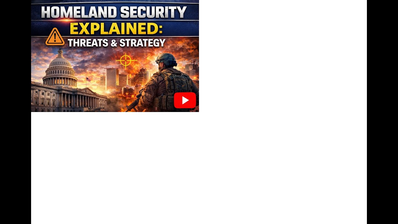 Homeland Security Explained: Threats & Strategy