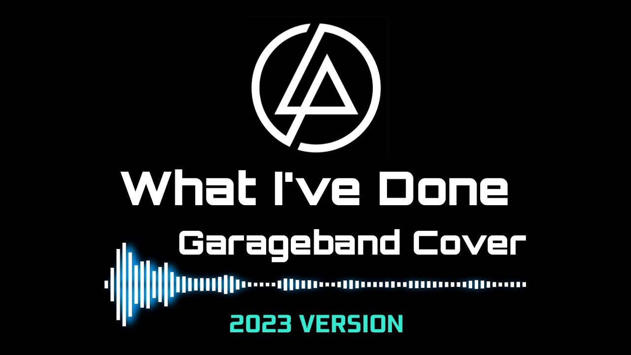Linkin Park-What I've Done [Garageband Instrumental Cover Audio Visualizer] (2nd Full Version 2023)