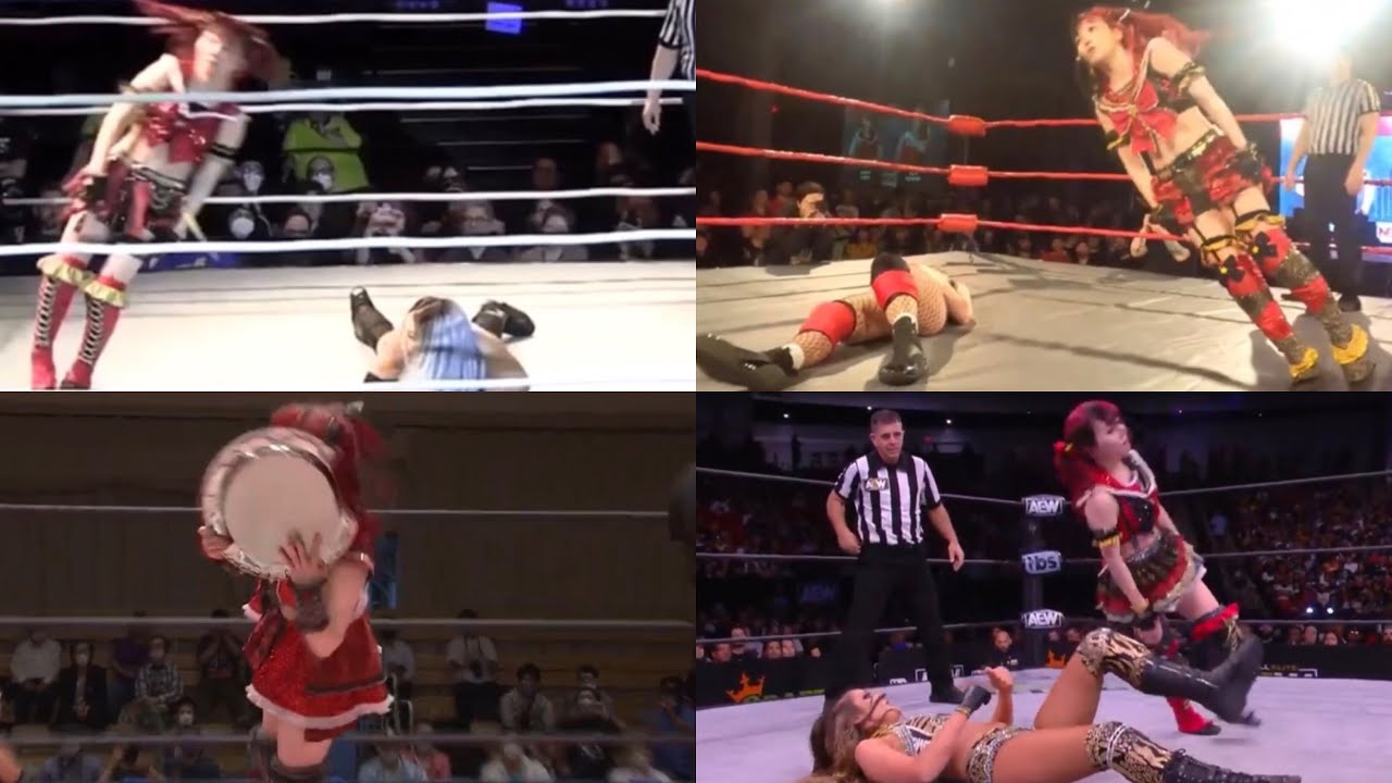 Maki Itoh - Diving Headbutt compilation