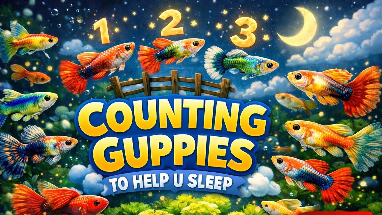 Count Guppies to help u sleep 😴😴