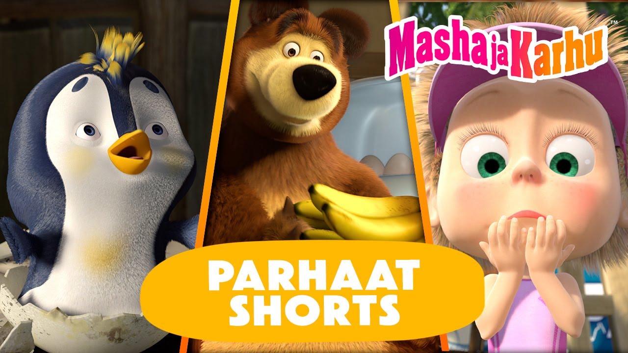 Masha ja Karhu 👧🐻 Kaikki parhaat Shorts-hetket 📲🎞 Paras jaksokokoelma 📽️ Masha and the Bear
