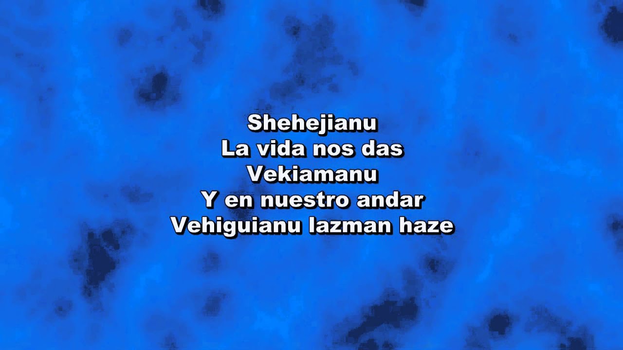 Shehejianu - Jonathan Settel - Album Amén