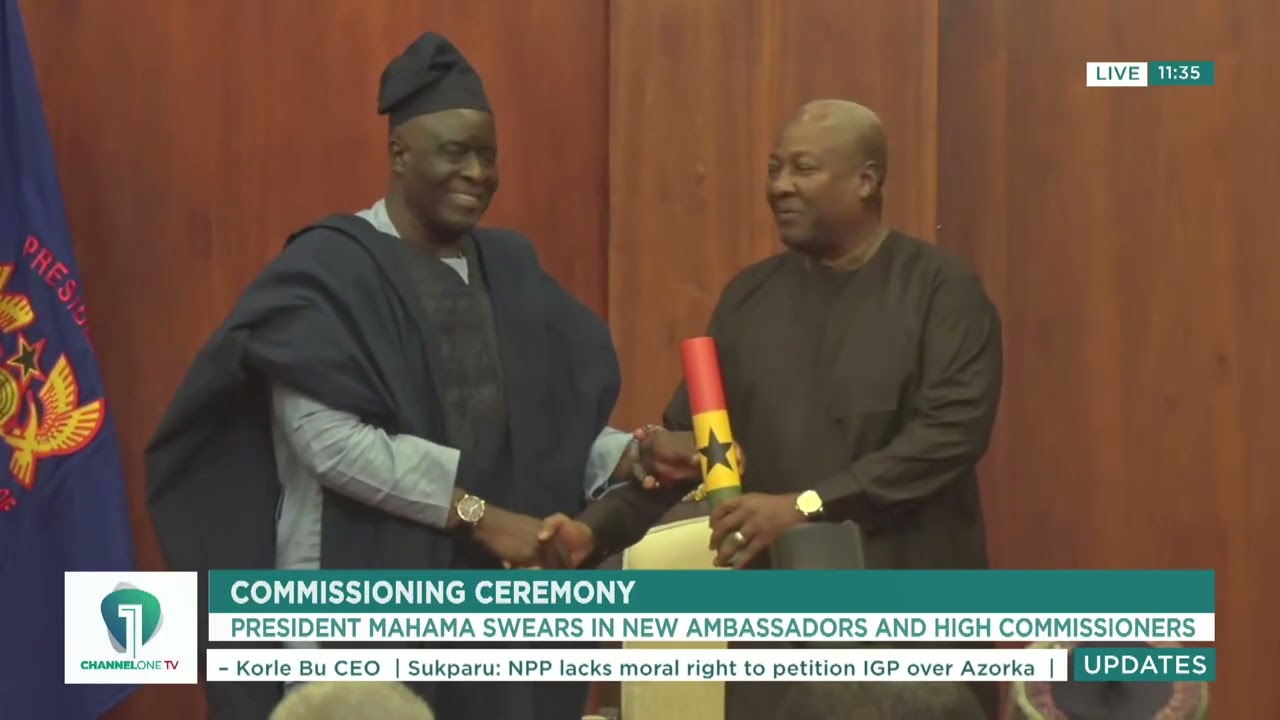 WATCH: President Mahama Commissions New Ambassadors & High Commissioners | FULL