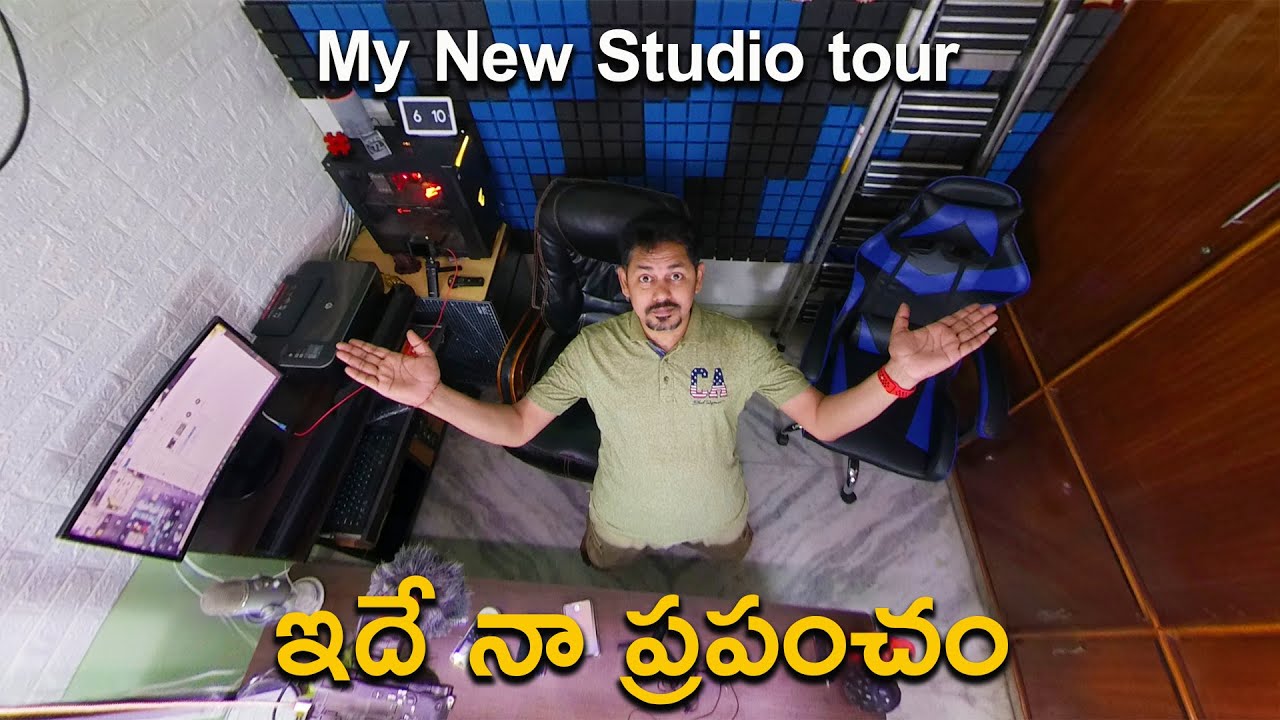 My New Home Studio Tour - 2020 🙏Welcome to my World
