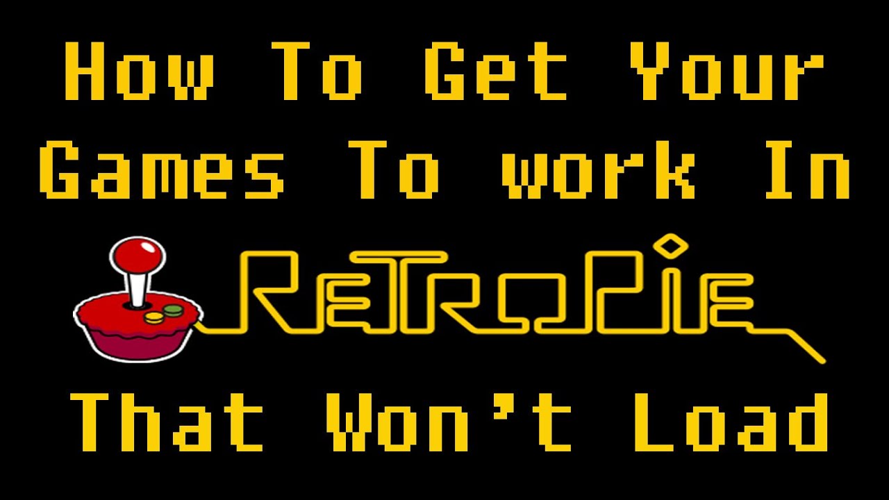 How To Get Games To Load In RetroPie On PC or Raspberry Pi!!