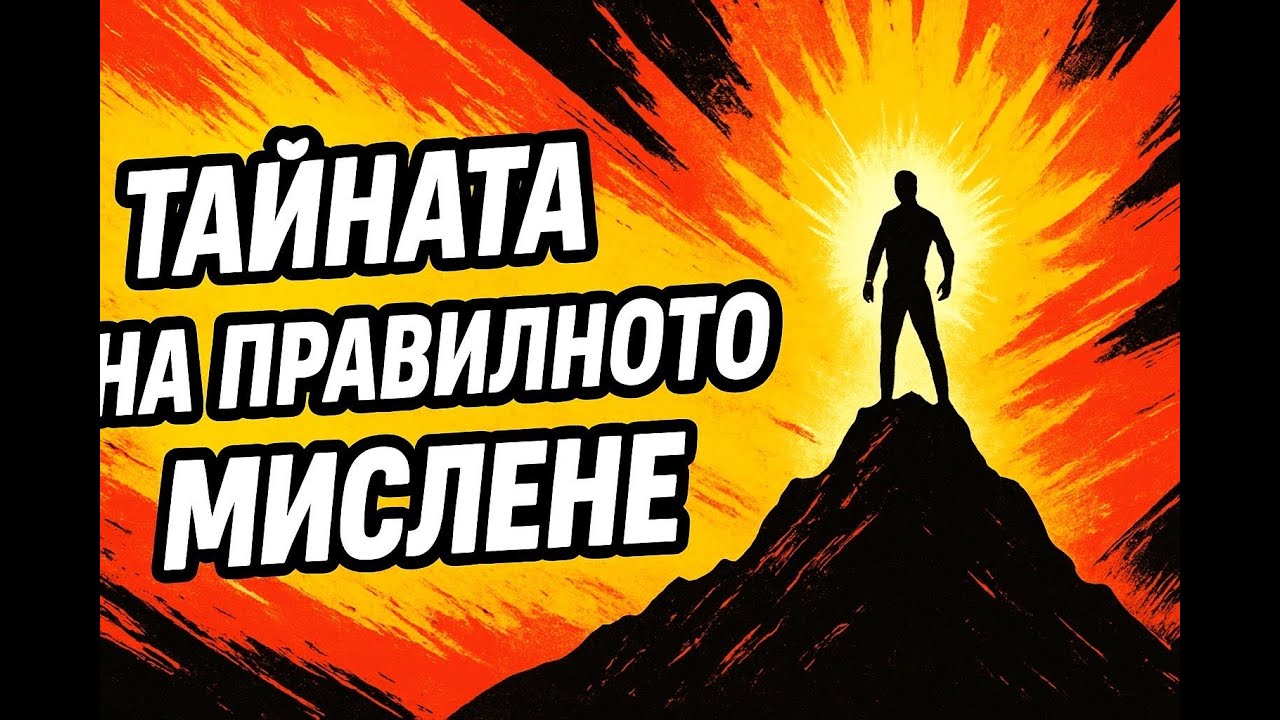 Тайната на правилното мислене | Мотивация, която променя живота