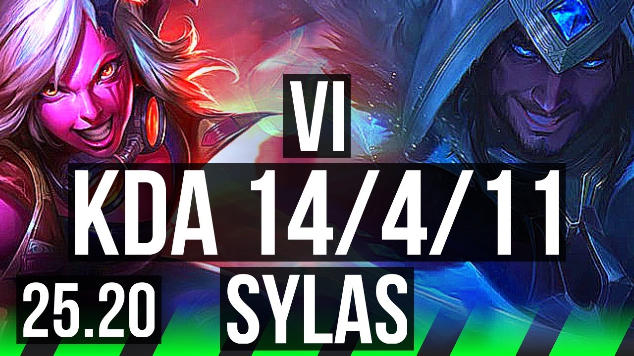 VI vs SYLAS (JGL) | 14/4/11, Dominating | KR Master | 25.20