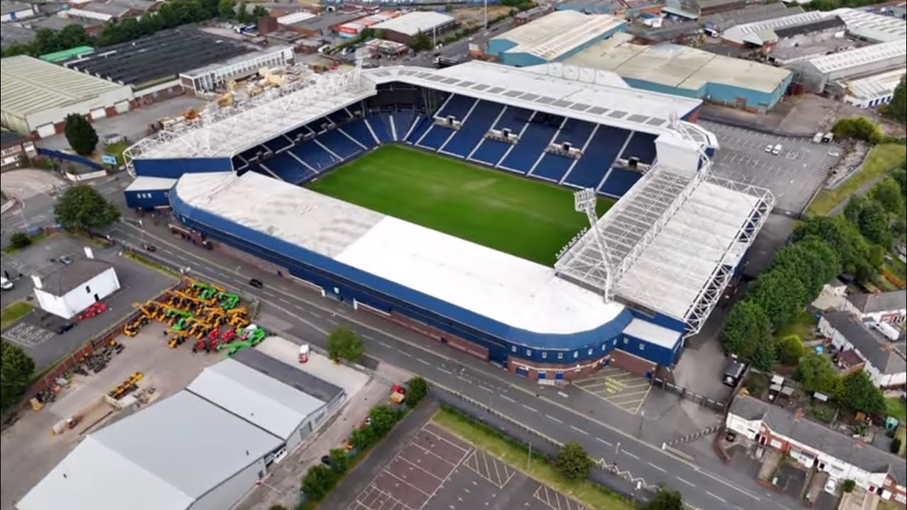 West Bromwich Albion the Hawthorns revisited 2024 by Drone