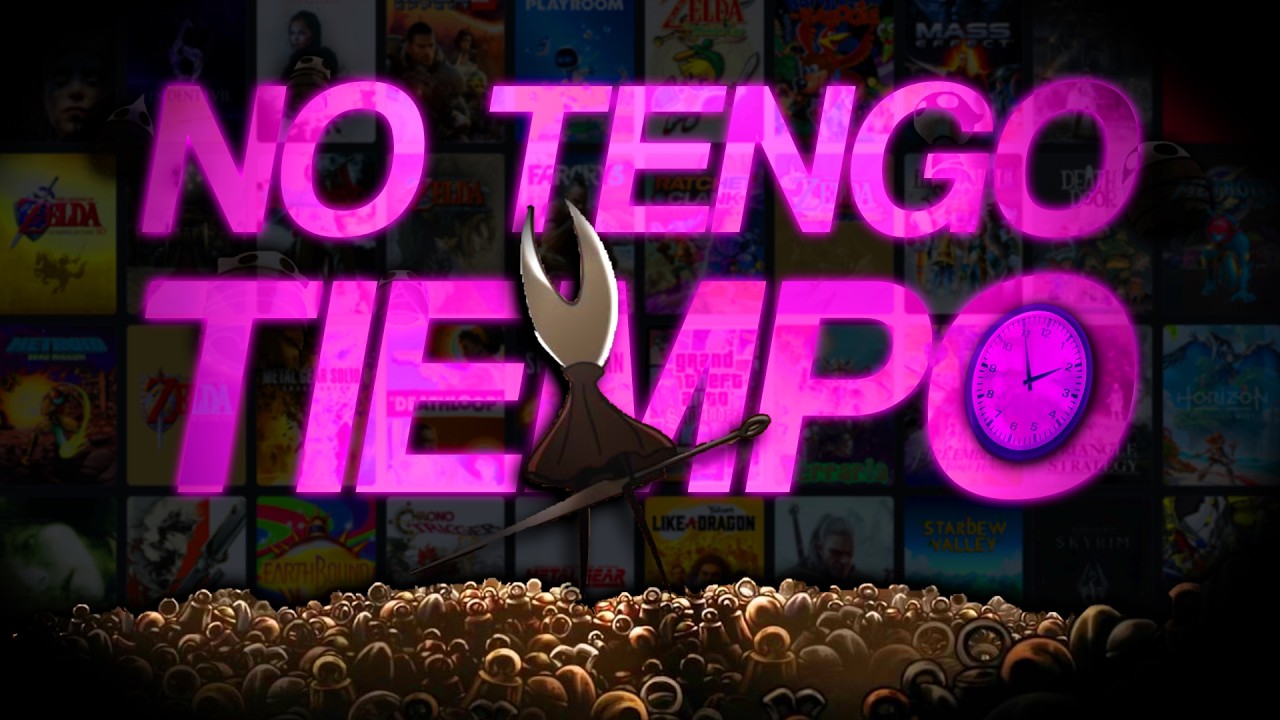 DEJA de sentirte CULPABLE por tus VIDEOJUEGOS PENDIENTES