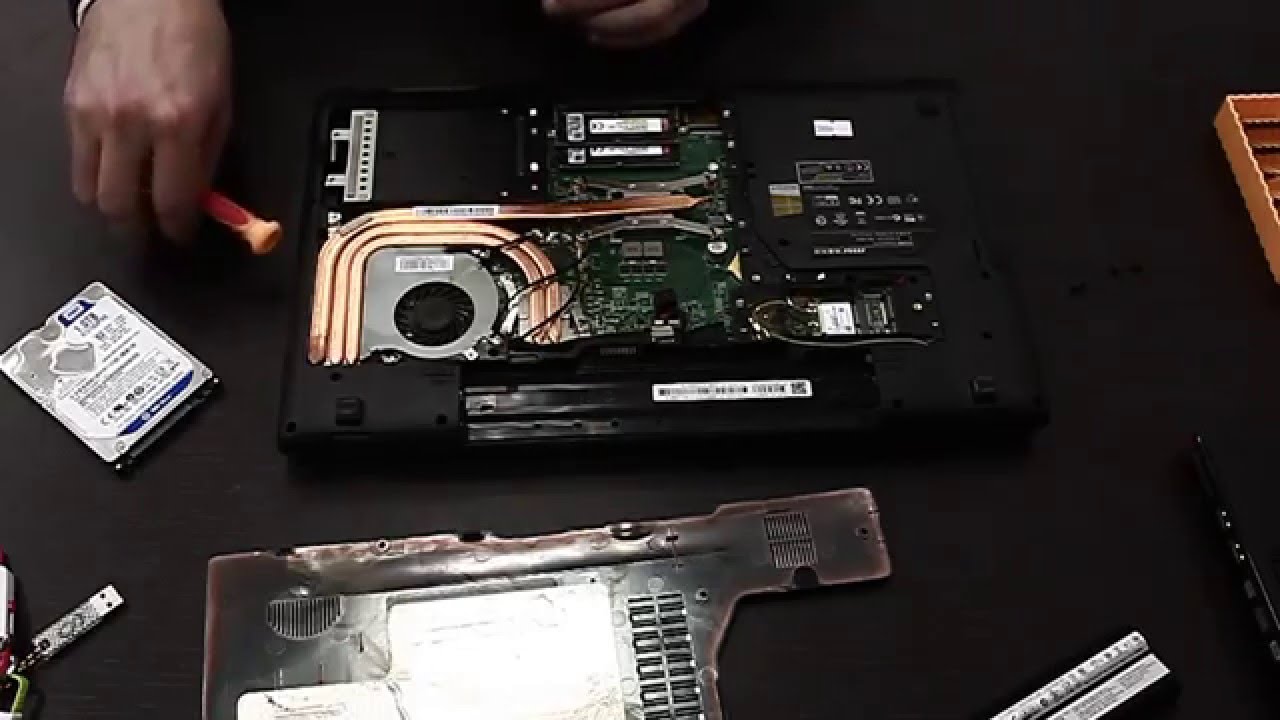 MSI ms-16gh замена жёсткого диска ГЛАВКОМП