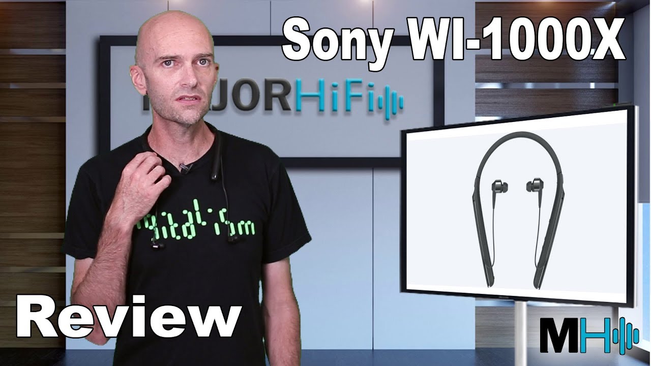 Sony WI-1000X Wireless Neckband with Active Noise Canceling