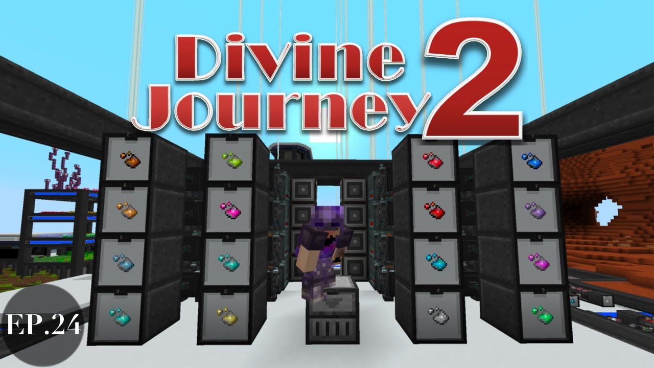 Divine Journey 2 - EP.24: Demon Will and Hellfire Forge Automations