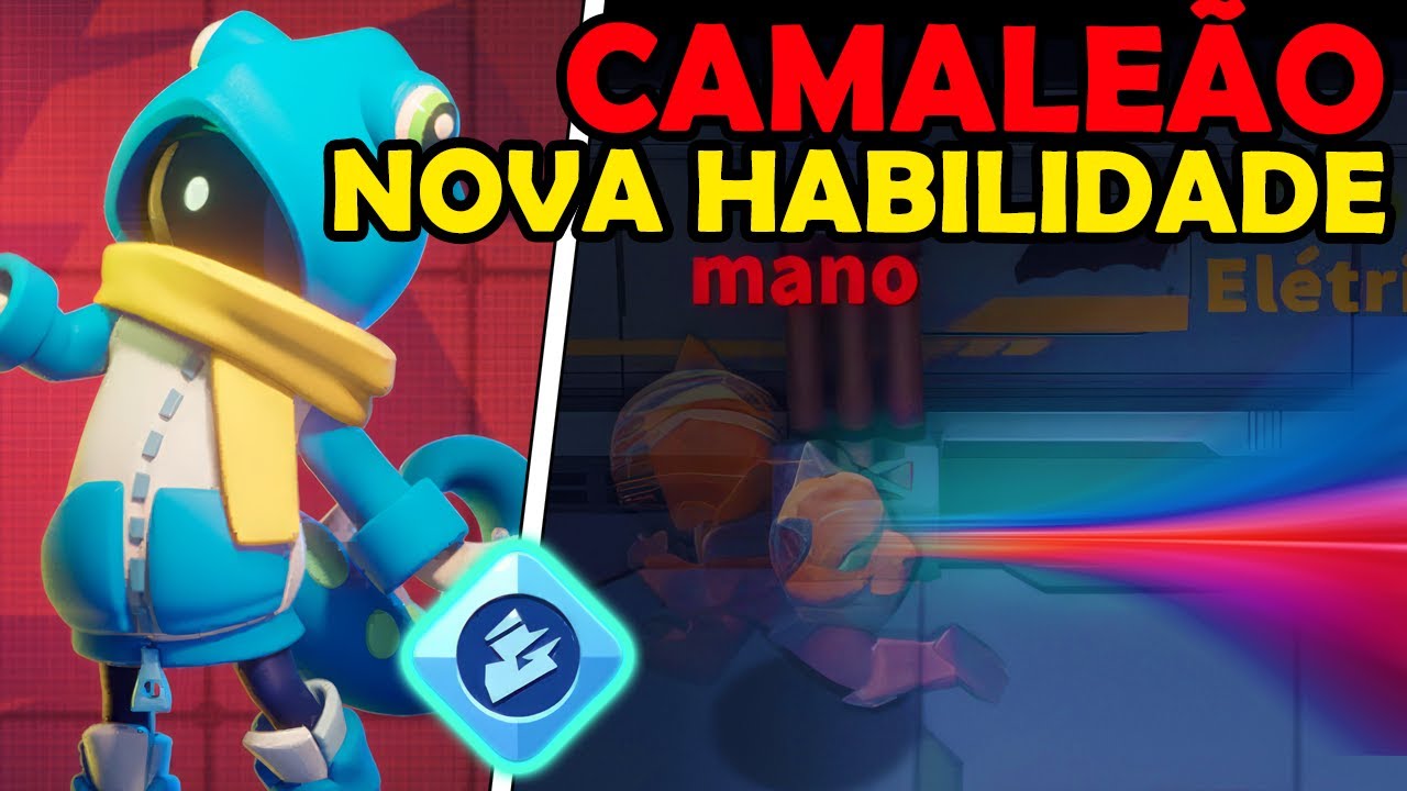 DESBLOQUEI a NOVA HABILIDADE SUPER VELOCIDADE do CAMALEÃO no Super Sus