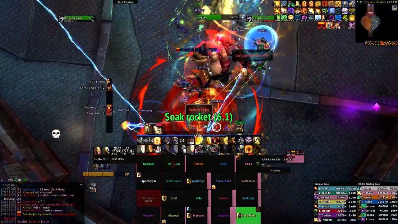 Fanatics vs Mythic Mug'zee | WoW Firestorm Holy paladin PoV