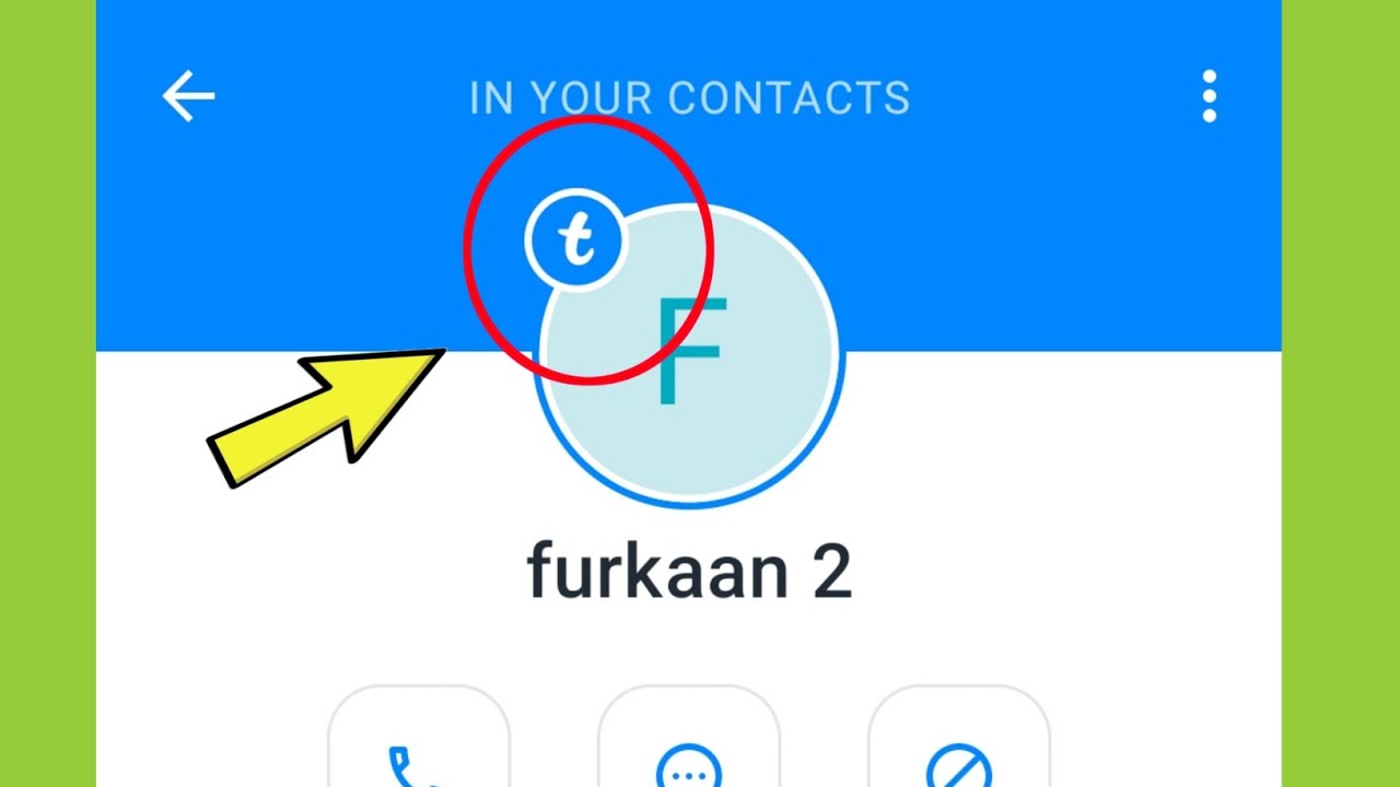What is t in Truecaller Profile