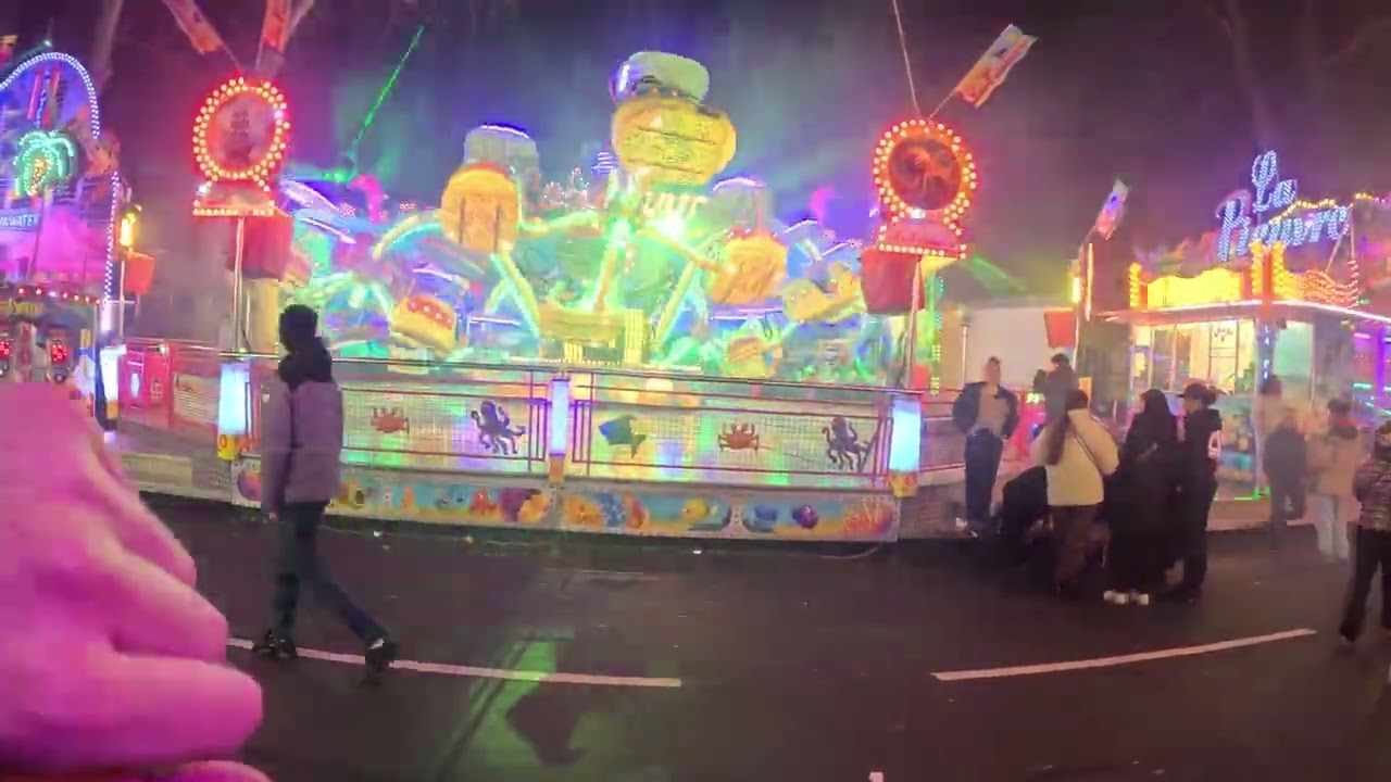 off ride la pieuvre fête foraine de dunkerque 2025-2026