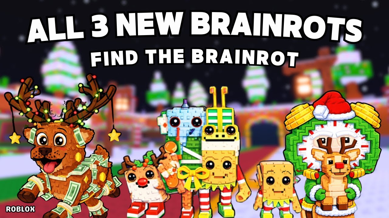 How To Get All 3 NEW BRAINROTS in Find the Brainrot [320] | Roblox